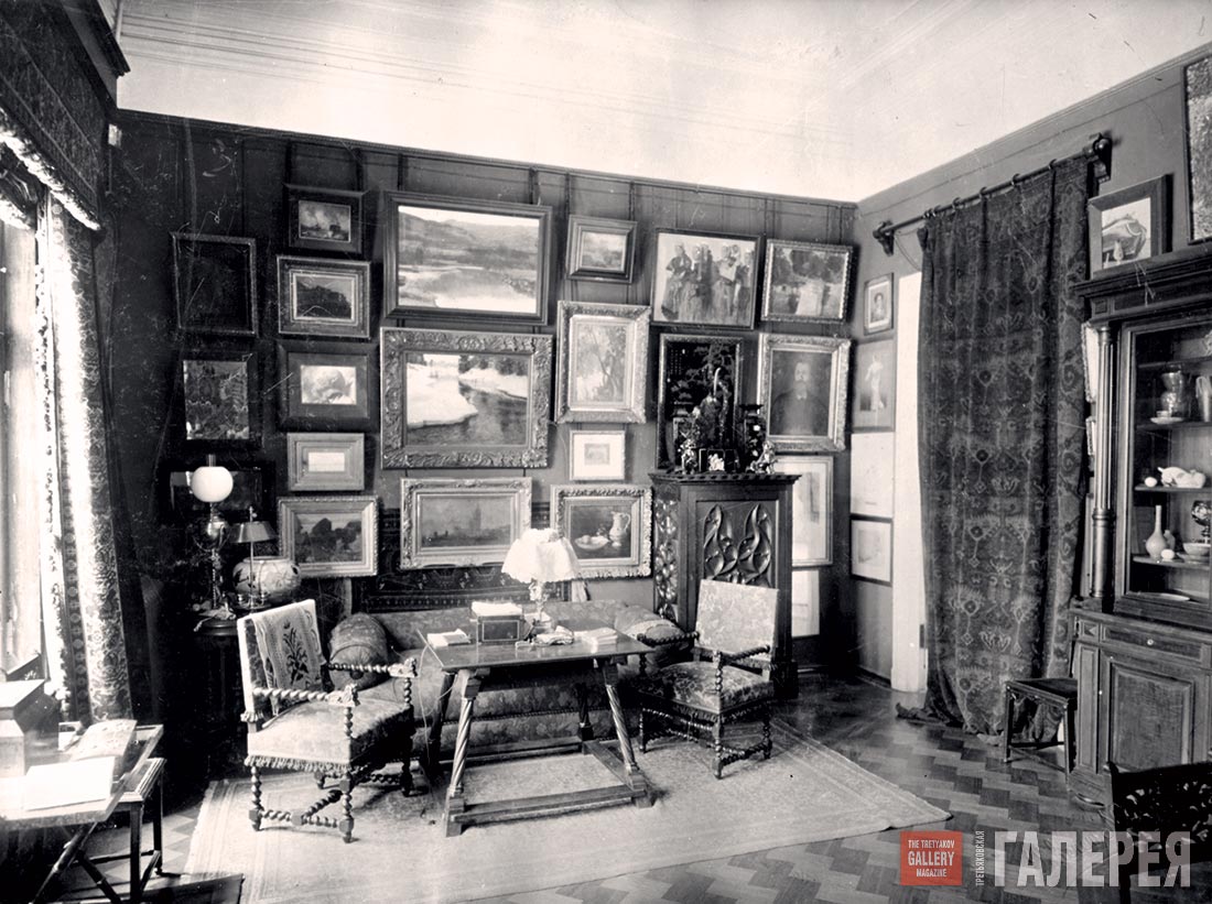 The library in Ostroukhov’s house