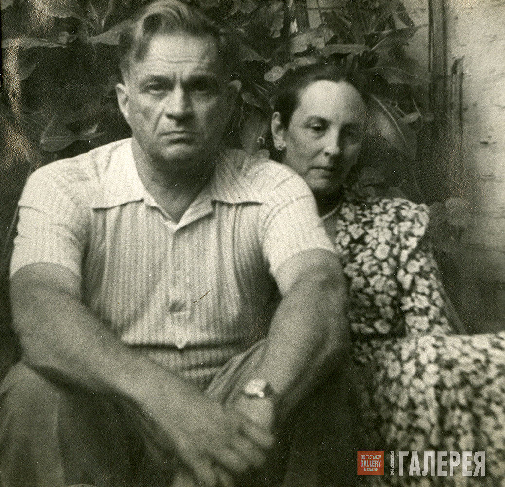 NATALYA NESTEROVA AND FYODOR BULGAKOV. 1957