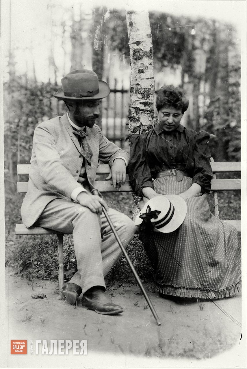 Rosalia and Leonid Pasternak. Odessa