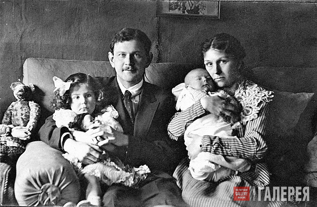 Ivan Nikolayevich (1890-1927) and Nadezhda Nikolayevna (née Guchkova, 1889-1945)