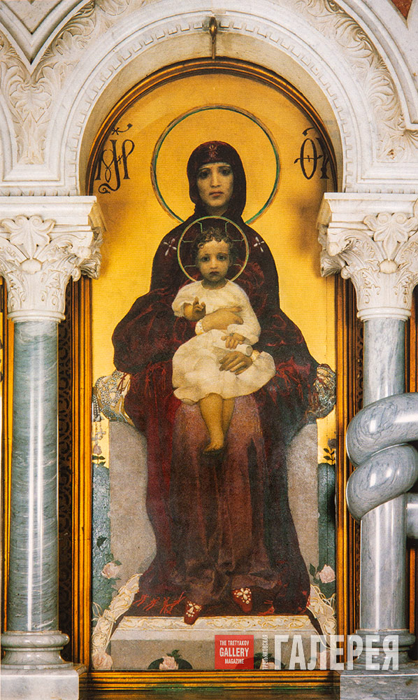 Mikhail VRUBEL. Mother of God with Infant. 1885