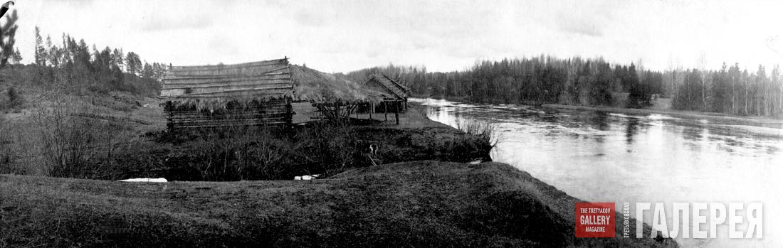 Okhotino. A View on the River Nerl