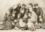 A.K. Beggrov with friends in Paris