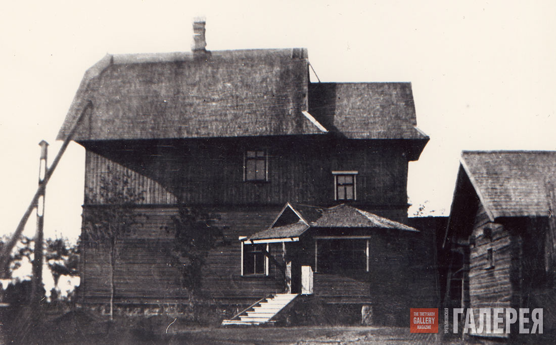Valentin Serov's house (no longer surviving). Eno, Finland. 1900s