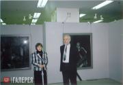 Ольга Алексеевна и Андрей Владимирович Васнецовы на выставке «Россия» в зале Андрея Васнецова Ольга Алексеевна и Андрей Владимирович Васнецовы на выставке «Россия»