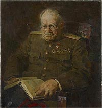 Портрет Н.Н.Бурденко. 1943. Холст, масло. 100 x 86. Третьяковская галерея