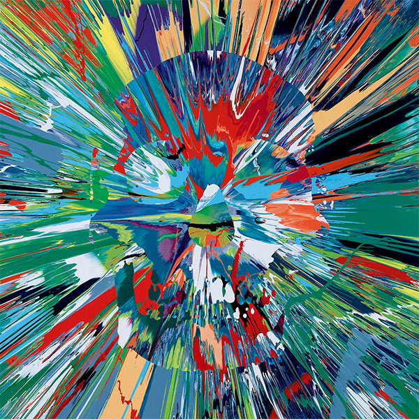 Дэмиен Хёрст. Beautiful Muruga Paranoia Intense Painting (With Extra Inner Beauty), 2008