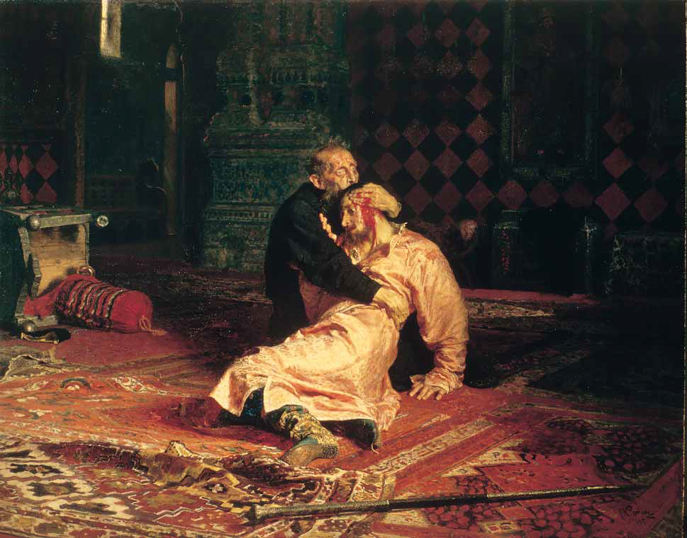 И.Е. РЕПИН. Иван Грозный и сын его Иван. 16 ноября 1581 года. 1885