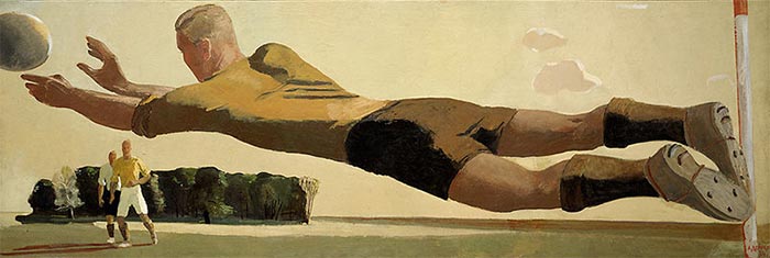 А. Дейнека. Вратарь. 1934