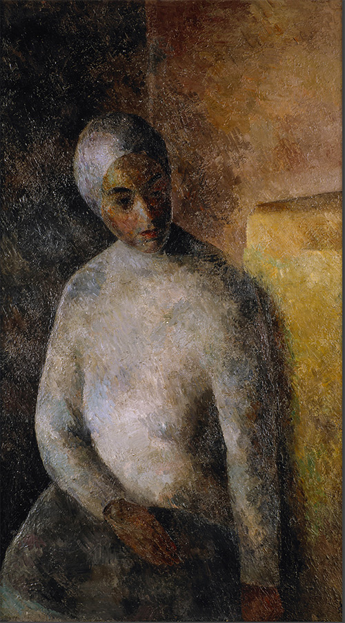 Роберт Фальк. «Женщина в белой повязке». 1922–1923