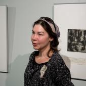 Открытие выставки офортов Светланы Ланшаковой «Марина Цветаева - 125» в Тарусе