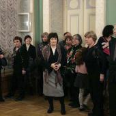 Открытие выставки графических работ Светланы Ланшаковой и Аллы Бединой "АРХИТЕКТОНИКА БАХА" в Институте искусствознания