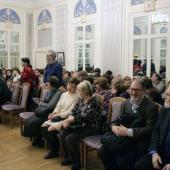 Открытие выставки графических работ Светланы Ланшаковой и Аллы Бединой "АРХИТЕКТОНИКА БАХА" в Институте искусствознания